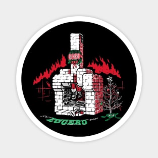 Lucero Band Logo Show Concert Christmas 2020 Chimney Magnet